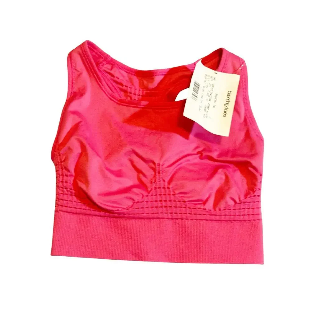 Sweaty Betty Seamless Stamina Medium Support Sports Bra Pink Size XS NWT